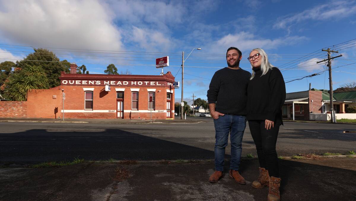 Dean Mangion and Gigi Milone are keep to reopen the pub soon. Picture: Luke Hemer