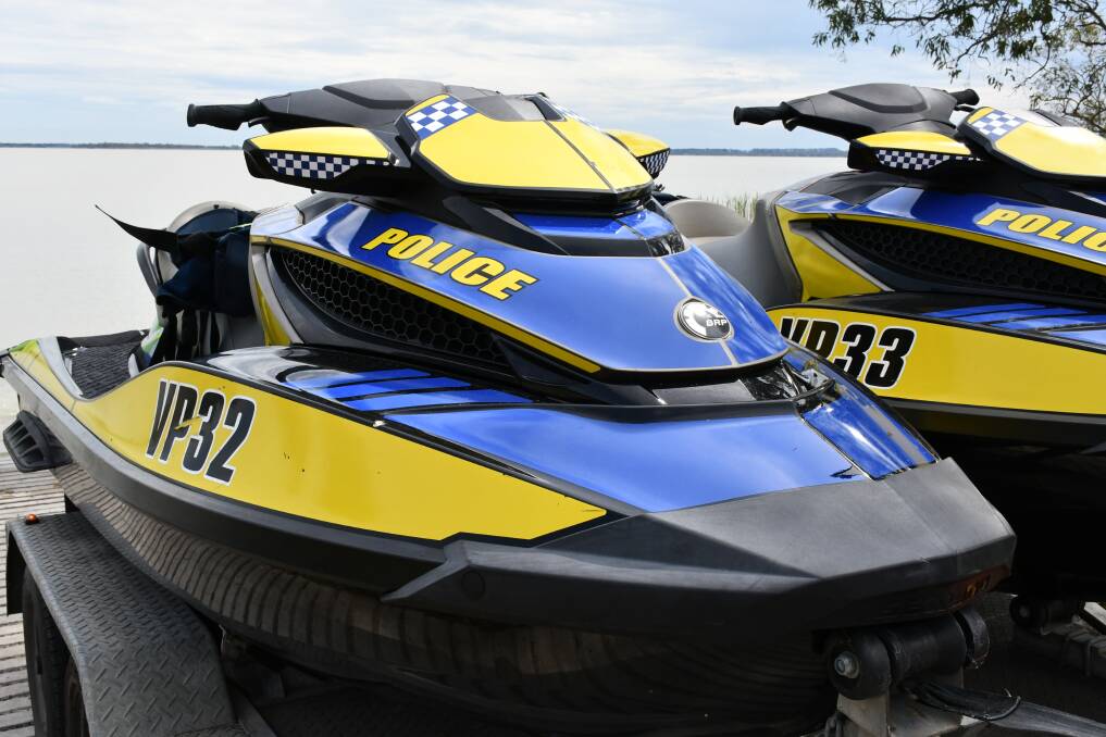 Victoria Police personal water craft.