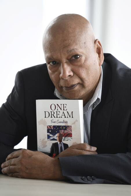 One dream: Dr Sundram Sivamalai will launch his autobiography on June 22. Picture: Lachlan Bence