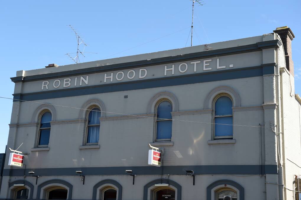 The Robin Hood Hotel on Peel Street. Picture: Kate Healy