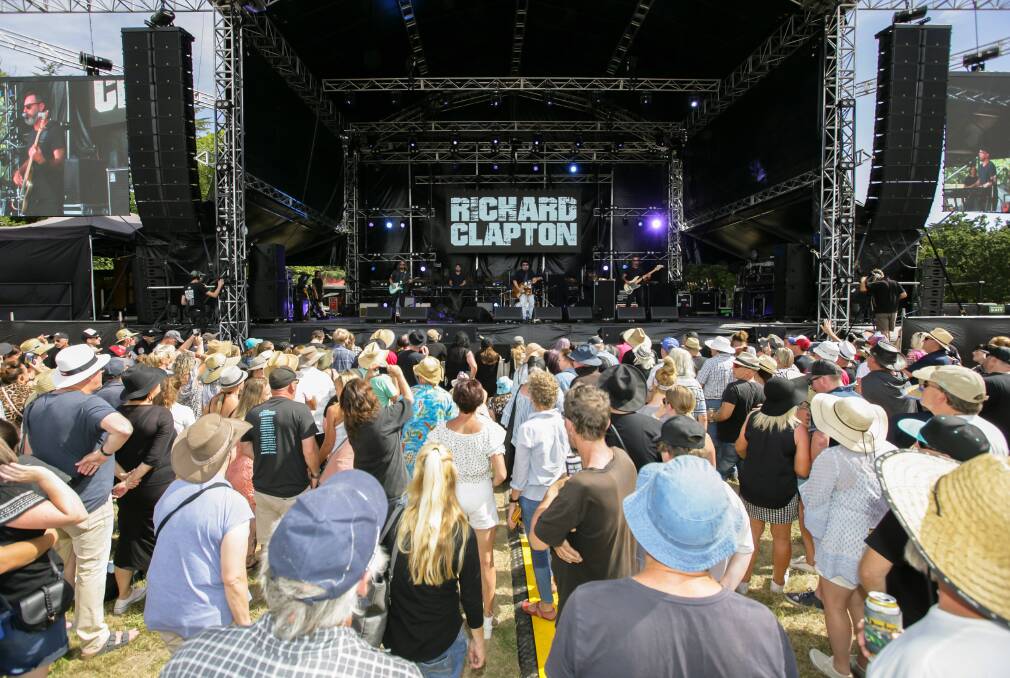Memories: Richard Clapton on stage at last year's Red Hot Summer Tour in Ballarat. File photo