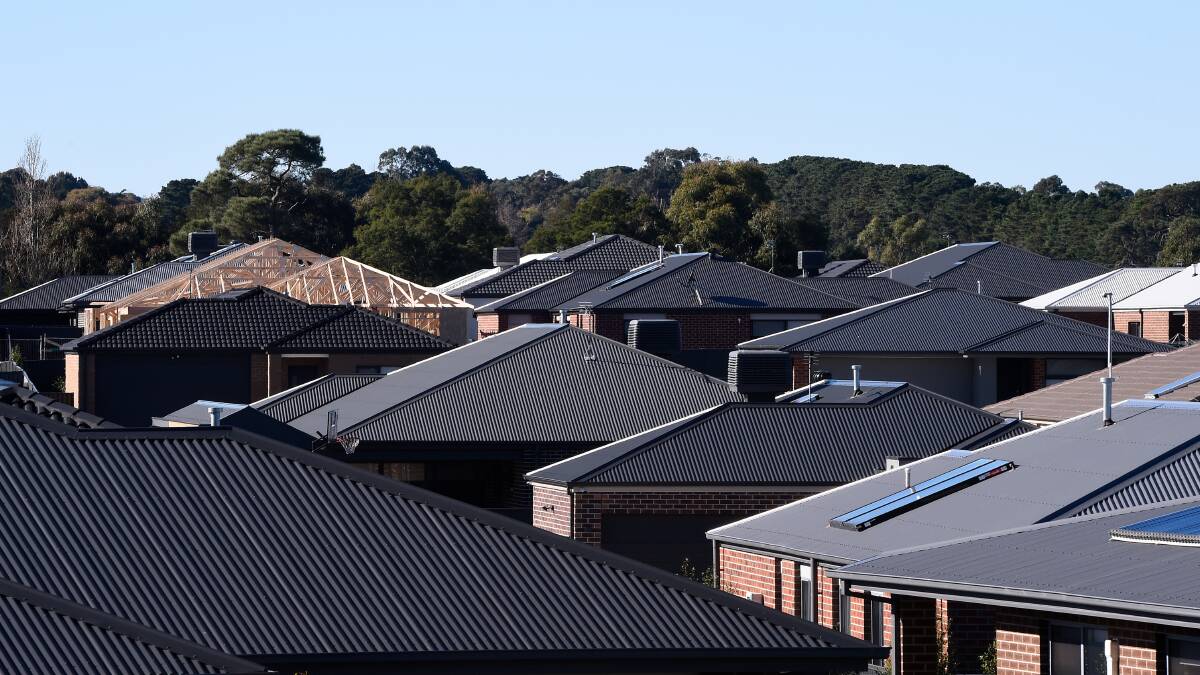 Roofs in Miners Rest. File photo