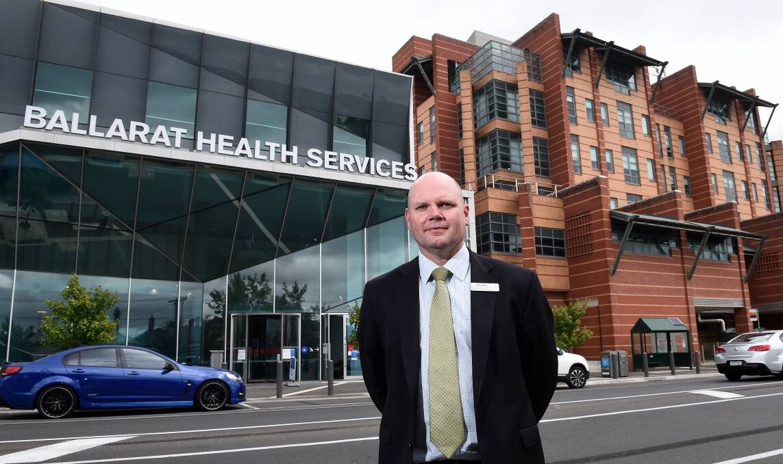 Ballarat Health Services executive director for acute operations, Ben Kelly. Pictures: Adam Trafford