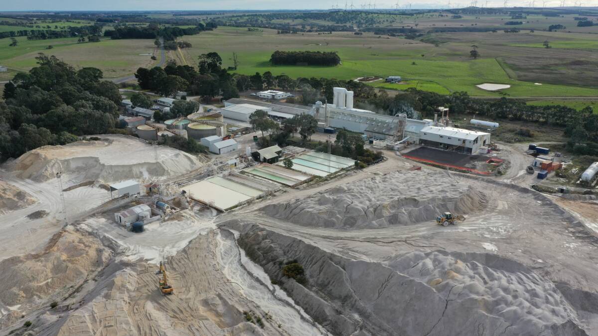 The kaolin mine near Pittong. Photo contributed