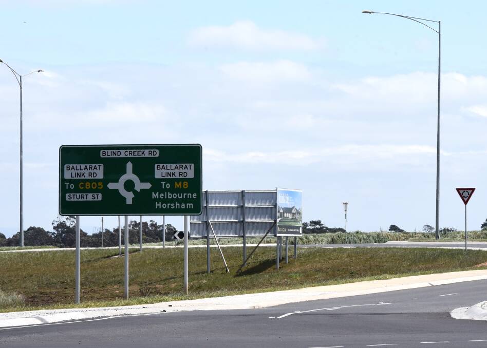 ROAD TO NOWHERE: But it is unlikely we will see any funding for Ballarat's Link Road. 