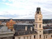 Ballarat's skyline looking to the east. Picture by Adam Trafford