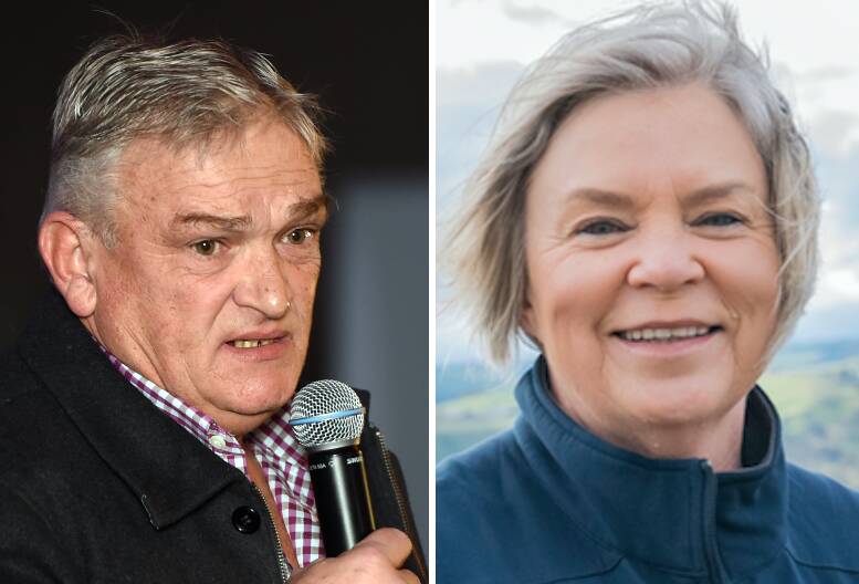 In the ring: Paul and Helen Tatchell are running in separate wards for the Moorabool Shire Council election.