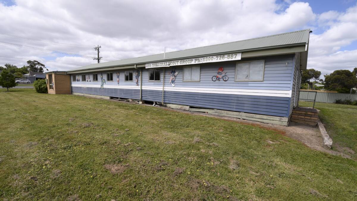 The former scout hall at the Midlands Reserve. Picture: Lachlan Bence