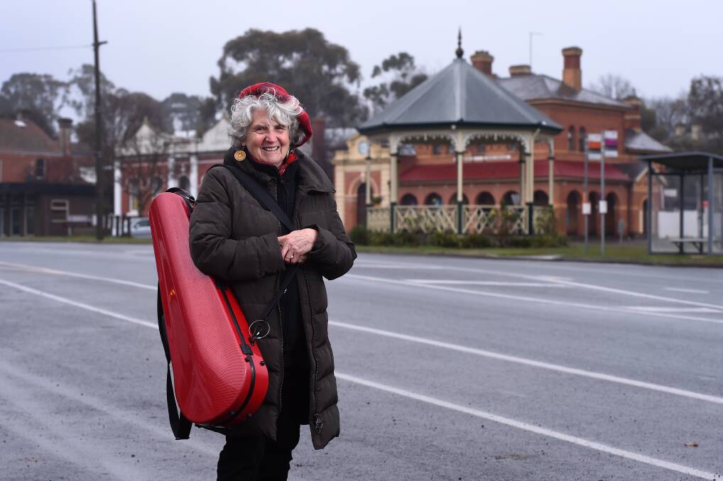 Rock n roll: CresFest director Judy Turner is excited to bring music to Creswick next April. Picture: Adam Trafford