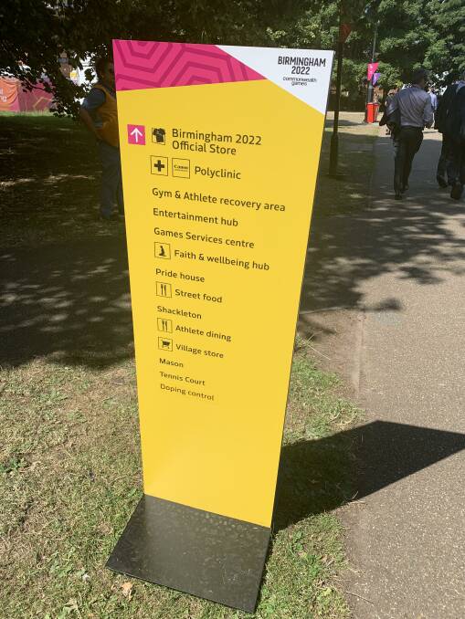 Wayfinding was identified as an area for Ballarat to perfect before the games.