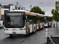 Buses in Ballarat. File picture