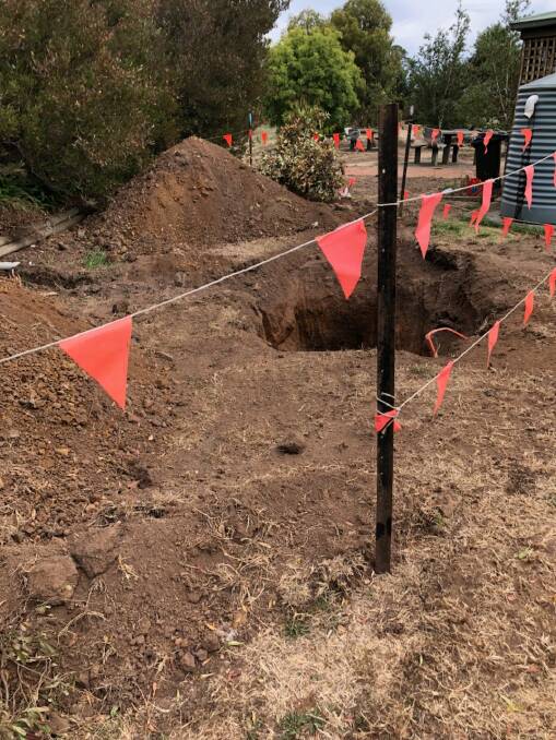Trench in Waubra fenced off after community concern