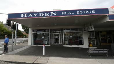 The former Hayden Real Estate office in Sturt Street. File photo