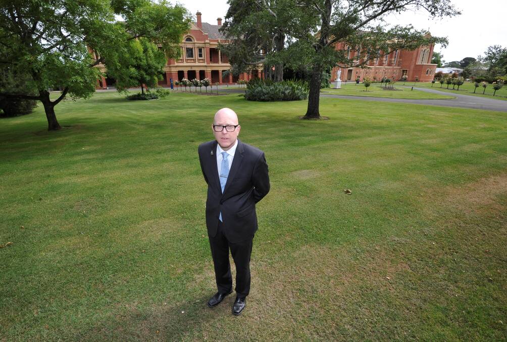 St Patrick's College headmaster John Crowley. Picture: Lachlan Bence