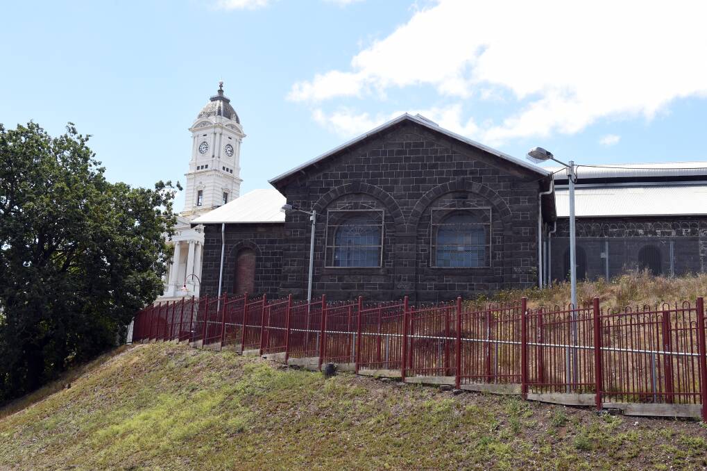 What next: The southern side of the Ballarat station precinct could one day be transformed. Picture: Kate Healy