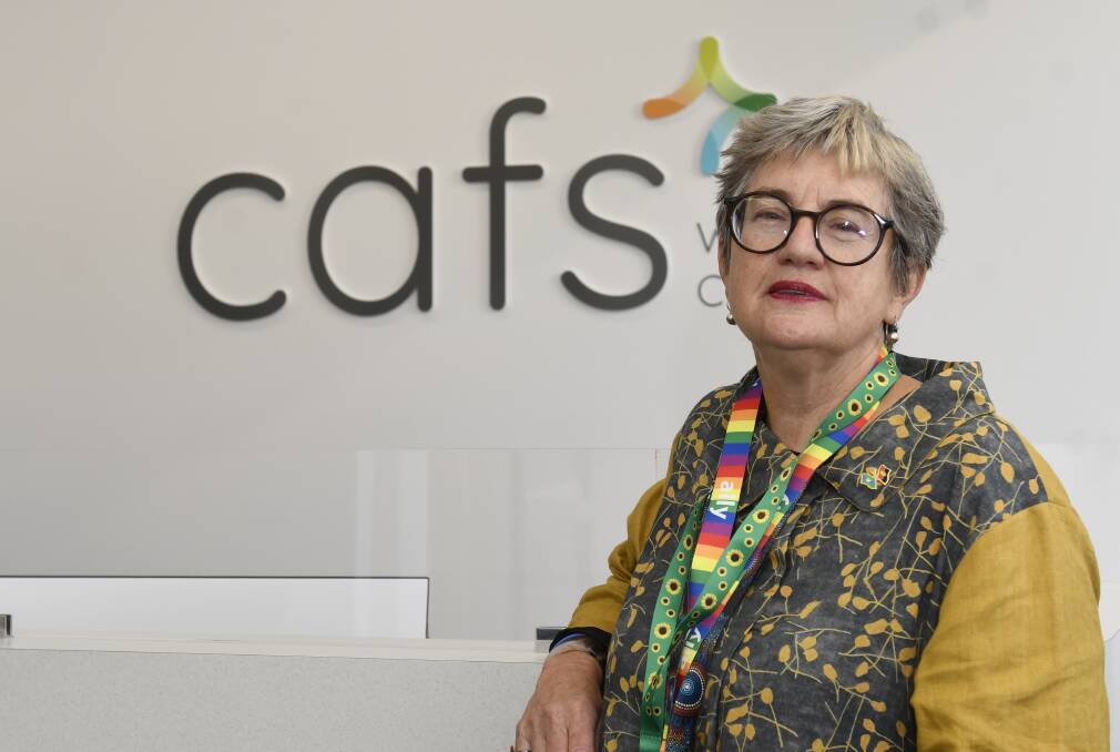 Wendy Sturgess, Cafs chief executive. Picture by Lachlan Bence