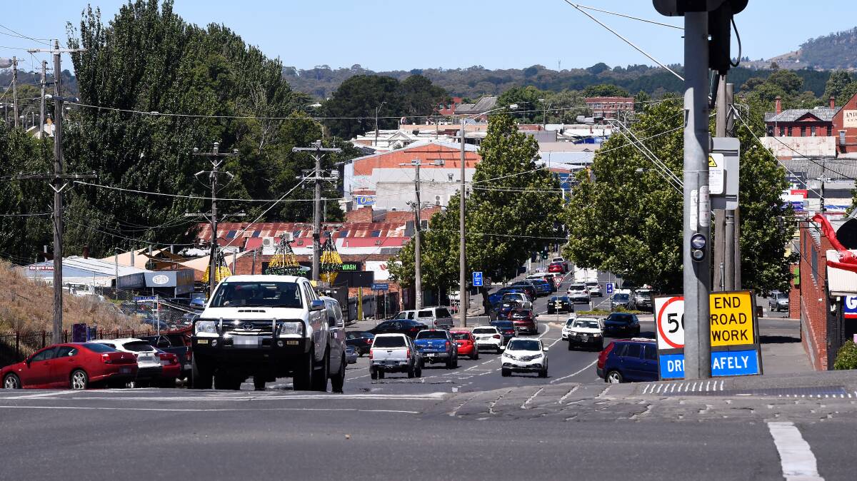 Traffic in Ballarat will only get busier - how is council planning to keep up? Picture: Adam Trafford