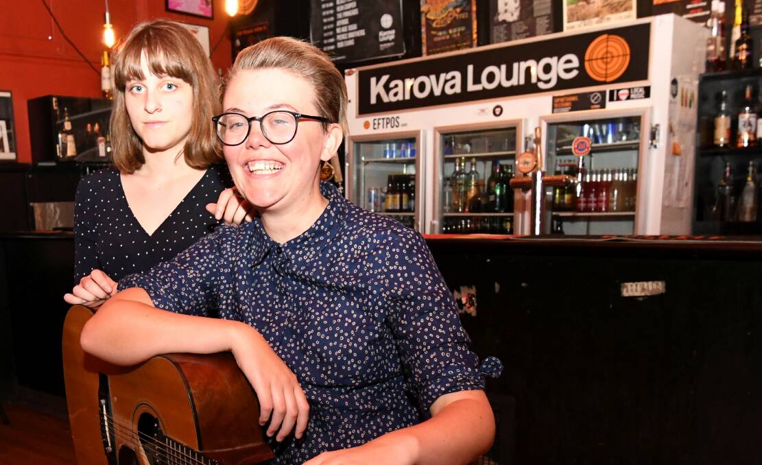 Riannon and Arian Lane will hold the Gig for Good at Karova. Picture: Lachlan Bence.