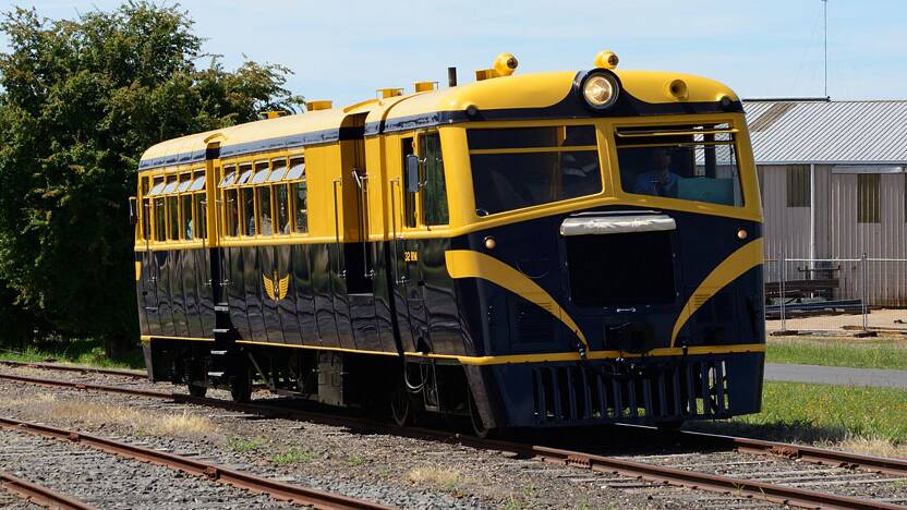 The 32RM has been fully restored. Picture: Daylesford Spa Country Railway