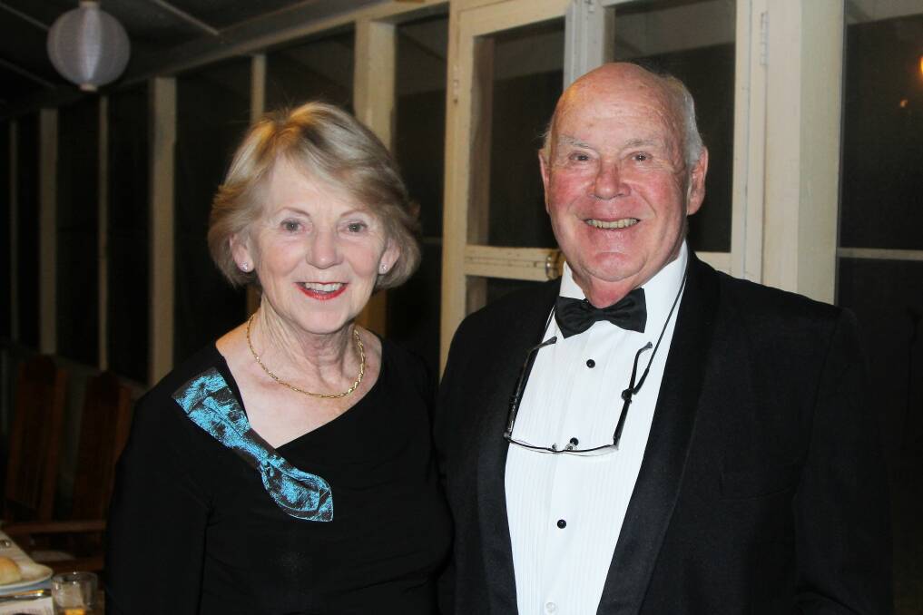'Pioneer': Sandy Troup with his wife Jeanette in 2017. Picture: Sally Cripps