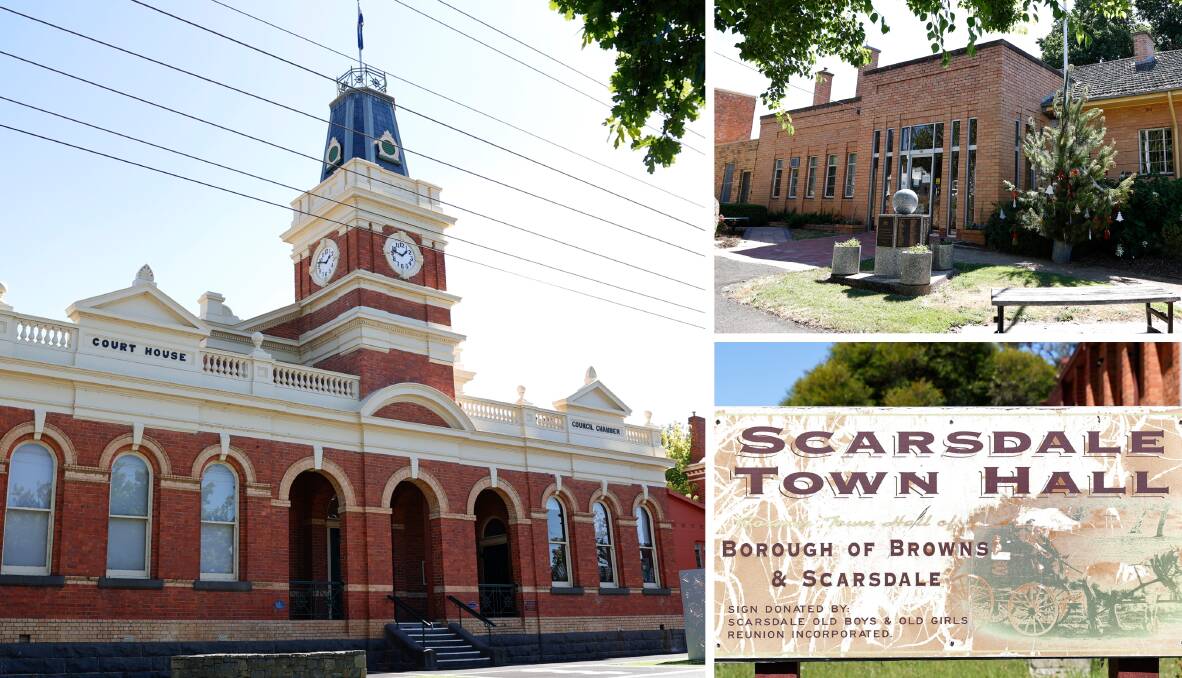 Memory: The Ballarat district is scattered with former town hall buildings, echoes of pre-amalgamation shires and boroughs - check out a gallery online. Pictures: Luke Hemer
