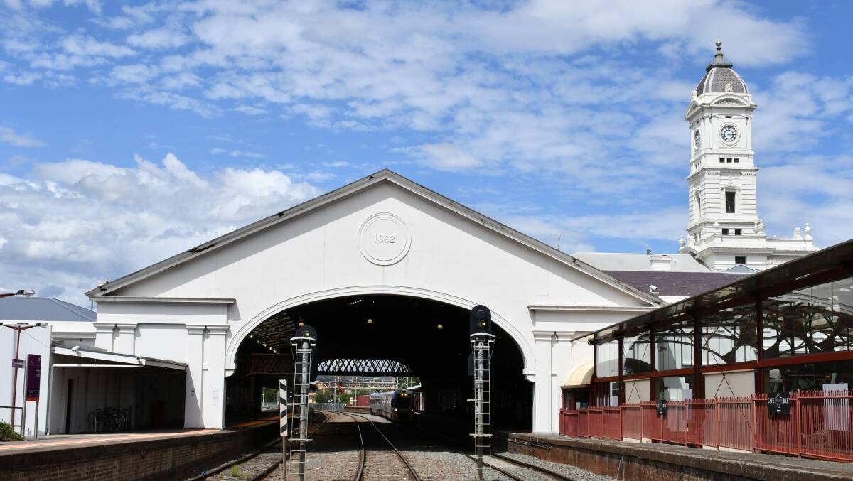 Ballarat station in 2020