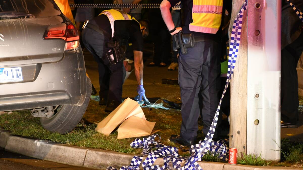 Driver, occupants allegedly flee collision in Ballarat East