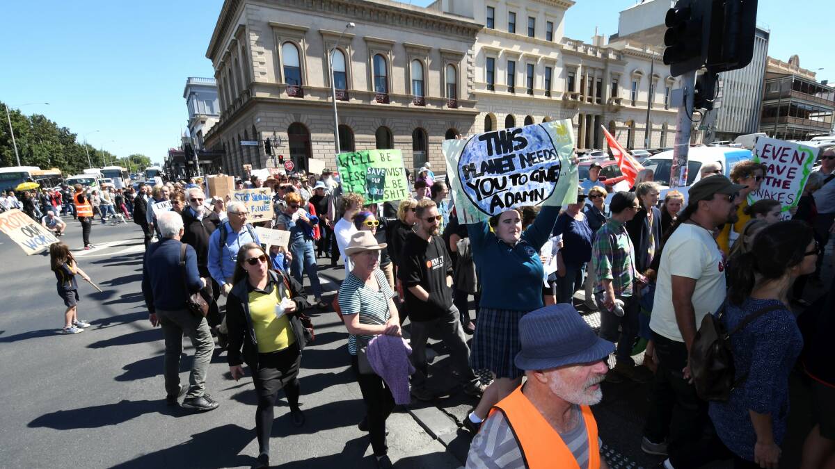 Students on strike in Ballarat demand climate action now