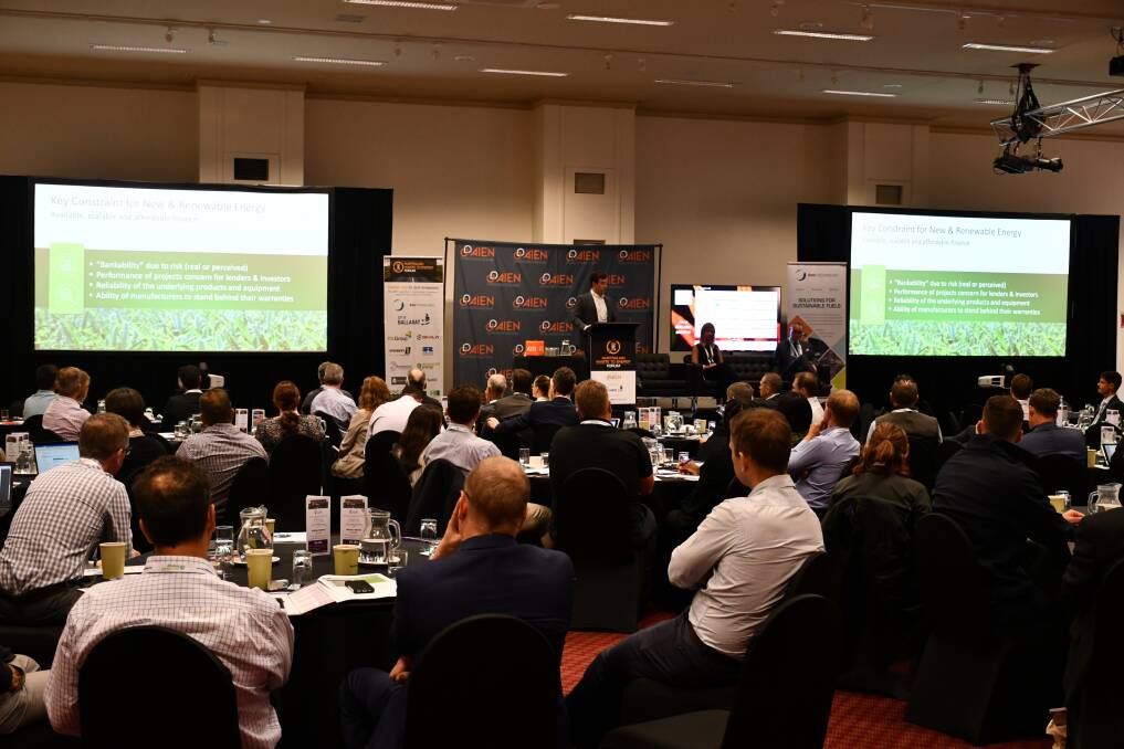 New Energy Risk's Jonathon Cozens talks project insurance at the Australian Waste to Energy Forum in Ballarat.