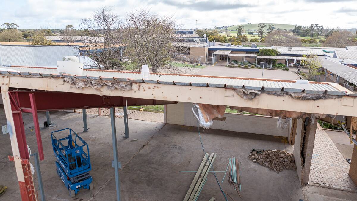 The first major redevelopment works at Mount Rowan Secondary College are well underway.