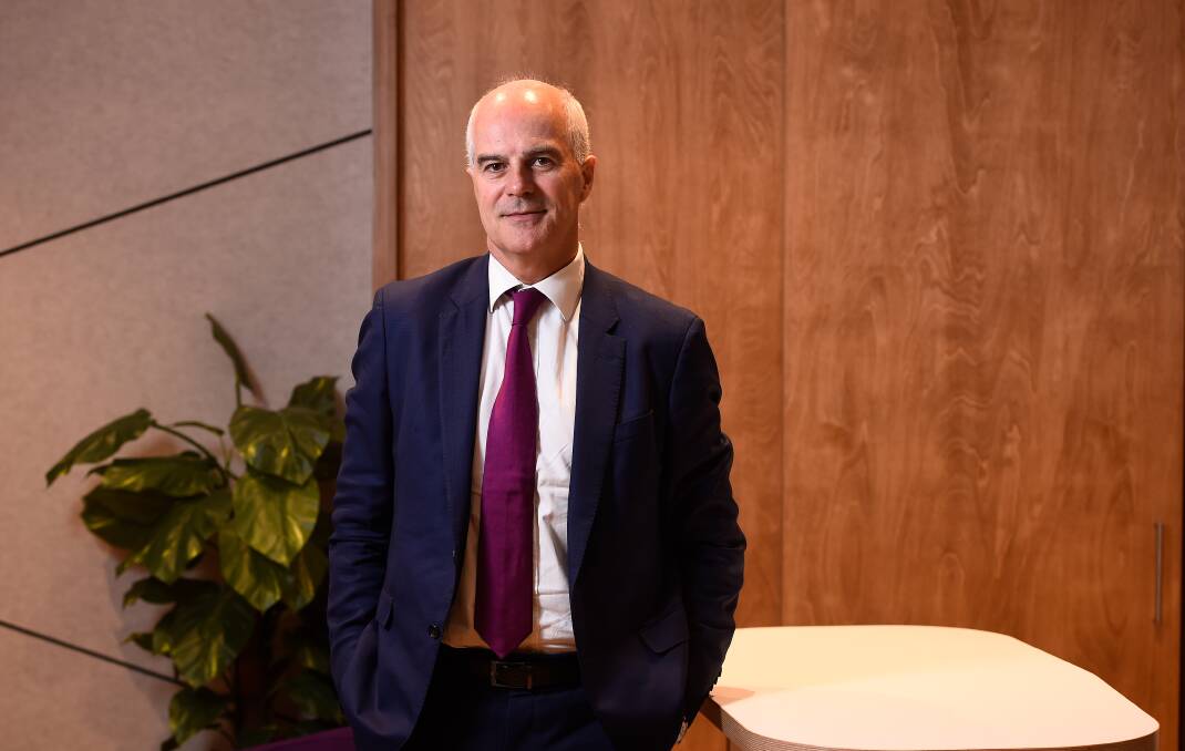 Medibank chief executive Craig Drummond in Ballarat. Picture: Adam Trafford