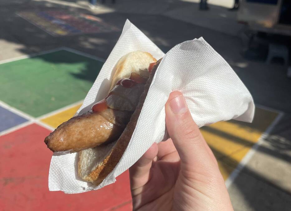 Who had the best democracy sausage in Ballarat?