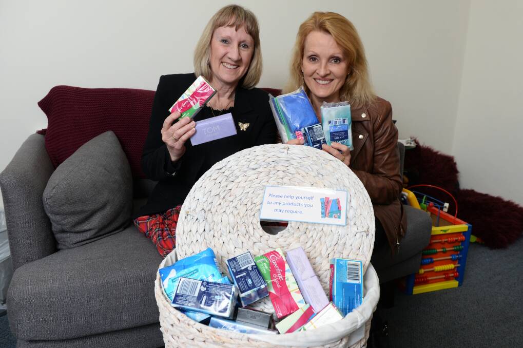 WRISC volunteer Astrid and project officer Alison are encouraging people to help out those in need. Picture: Kate Healy