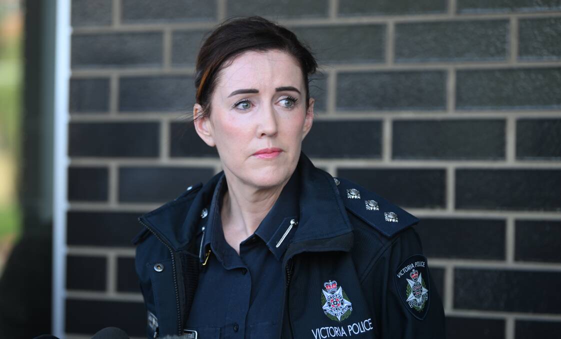 Victoria Police Acting Inspector Lisa MacDougall. Picture by Kate Healy