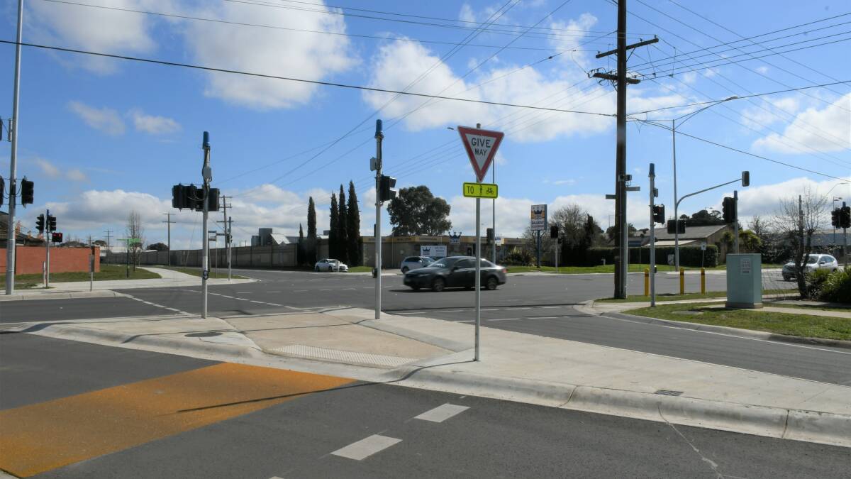One of the six big intersection upgrades is finally finished