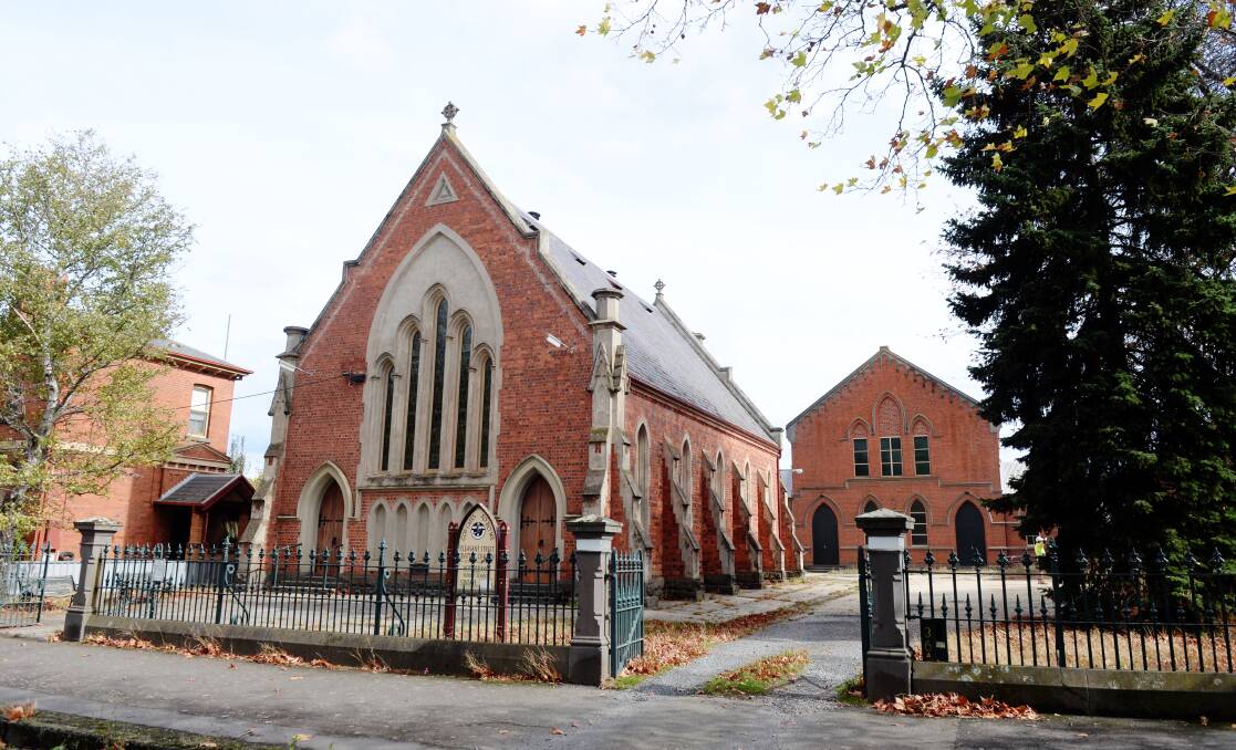 Opportunity: The Pleasant Street Uniting Church, which includes a large manse and hall. Picture: Kate Healy