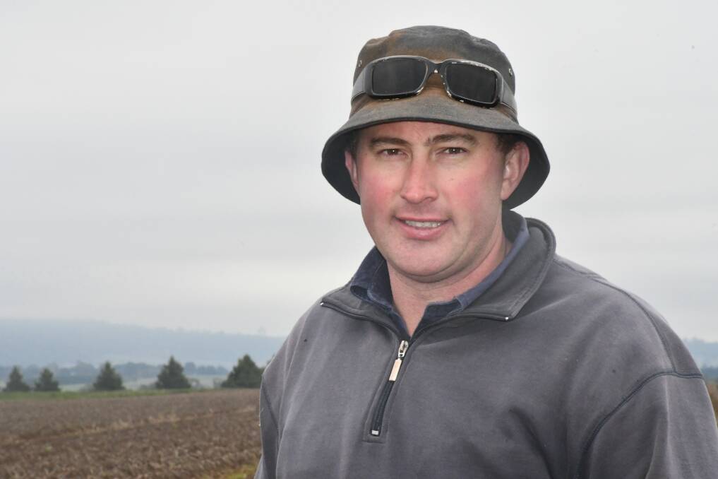 Tourello potato grower Ben Myers