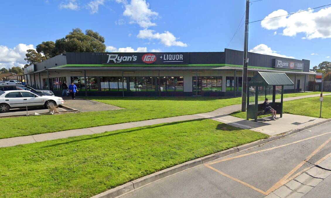 Ryans IGA on Geelong Road, Mount Clear. Picture from Google Maps