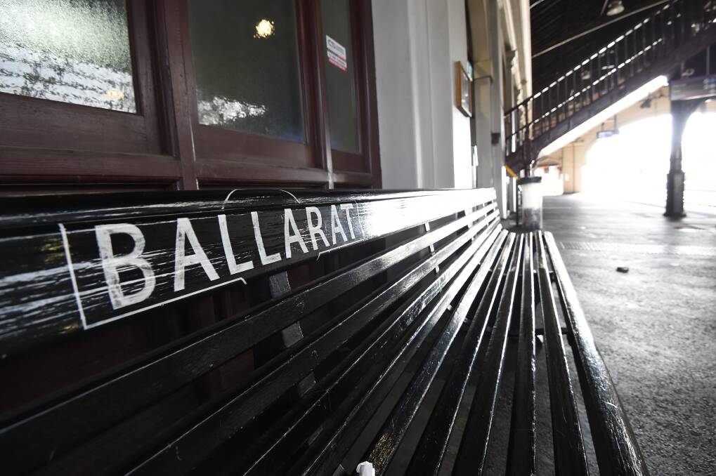 Ballarat station will have more commuters as the population grows - that's why planning ahead is so important. Picture: Adam Trafford