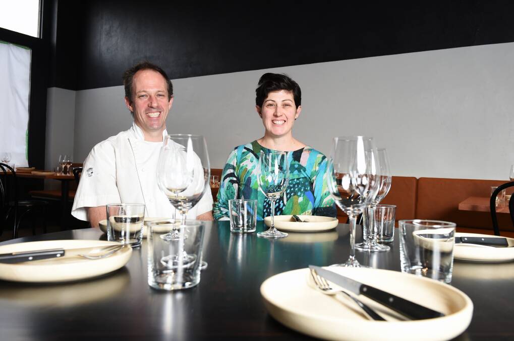 Branching out: Mr Jones chefs and owners Danielle and Damien Jones. Picture: Kate Healy