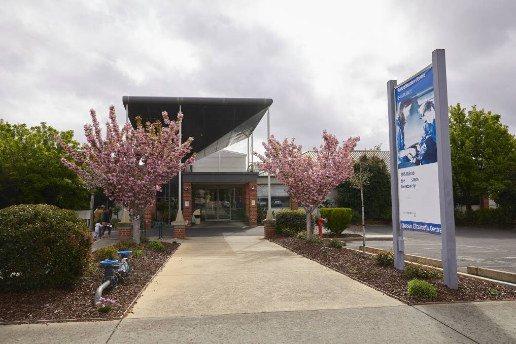 Work it out: The front of part of the Queen Elizabeth Centre on Eyre Street. Staff from Ballarat Health Services have submitted a petition about the need for on-street parking options. 