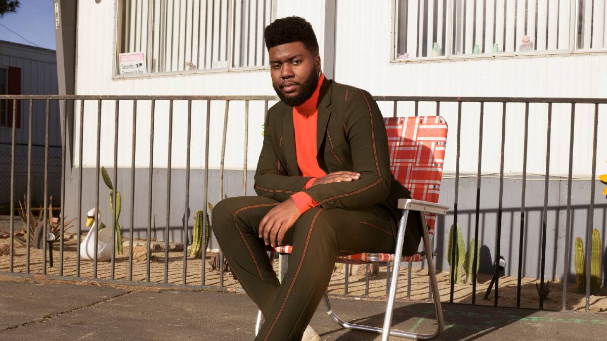 Talk: American musician Khalid is coming to Ballarat in November, potentially as part of a massive music festival. Picture: Grace Pickering