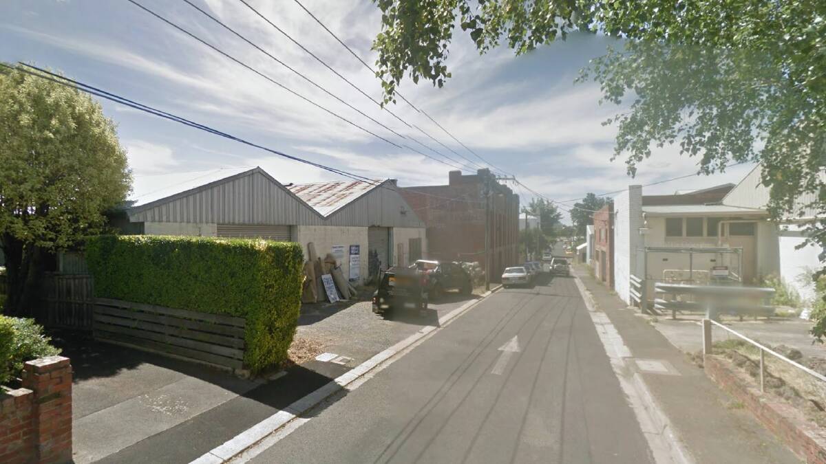 Infill: Davey Street in Ballarat Central, where Nightingale Housing has an option on a potential apartment site. Picture: Google Images