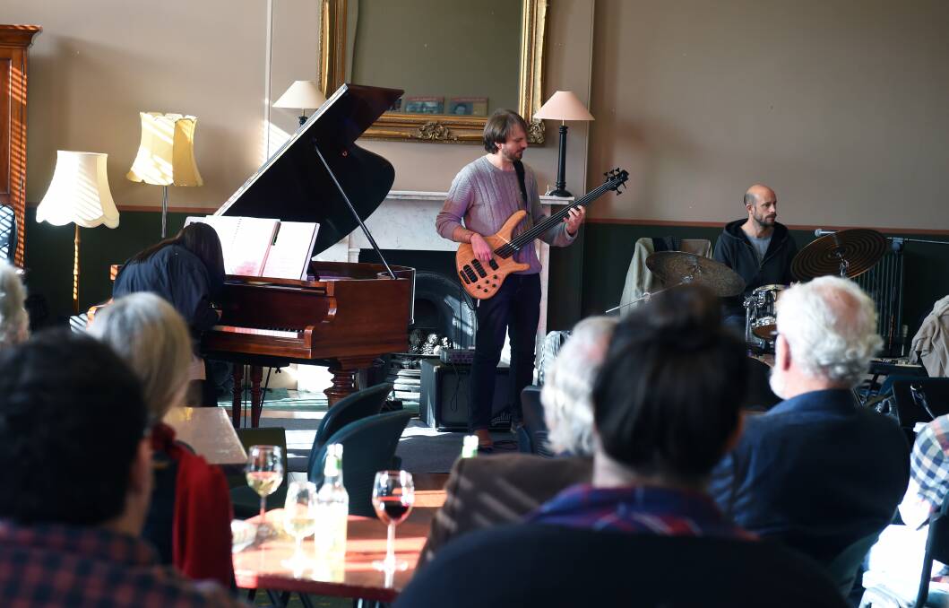 Melting melodies: The crowd at Ballaarat Mechanics’ Institute on Saturday take in the Duke Ellington tribute.
