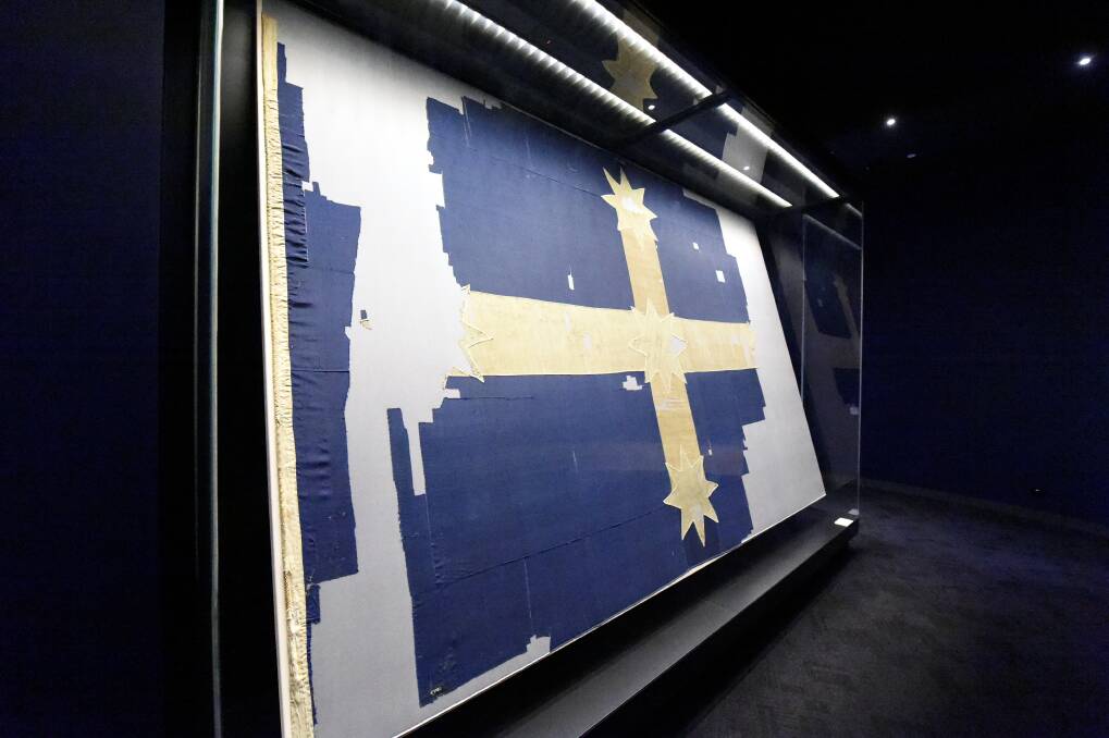 The Eureka Flag. Picture: Jeremy Bannister