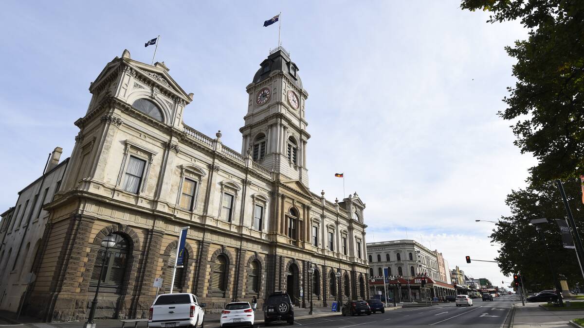 Ballarat Town Hall. 