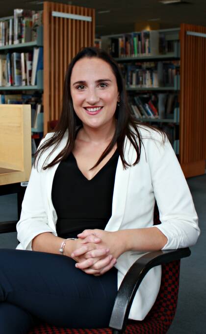 New challenge: City of Ballarat councillor Amy Johnson is running as the Liberal Candidate for Wendouree in the upcoming state election. Picture: Ashleigh McMillan