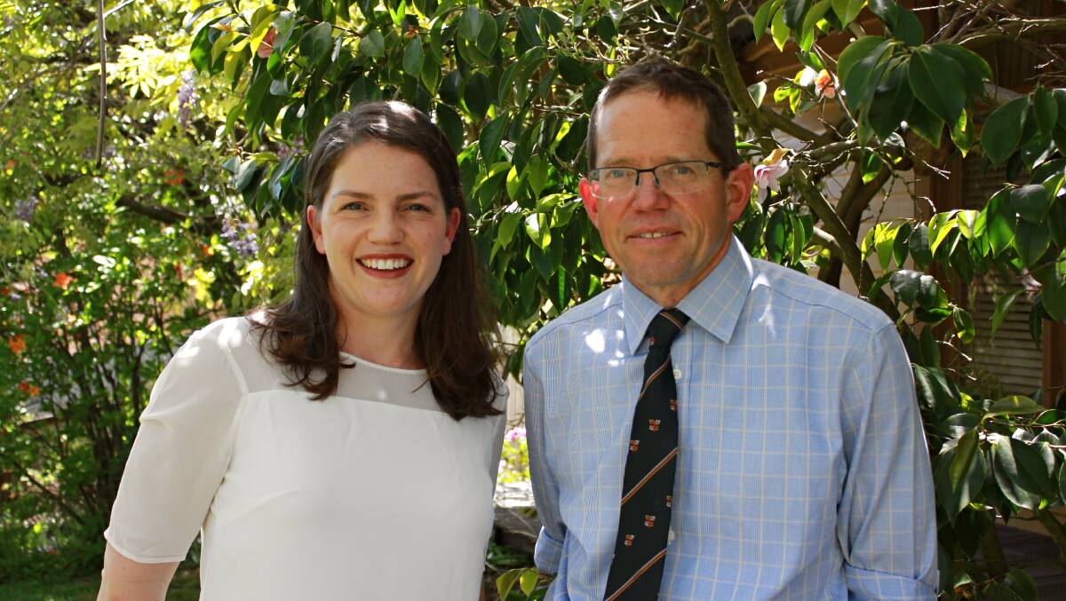 Colorectal surgeons Carolyn Vasey and Bruce Stewart prepare for the Provincial Surgeons Australia conference to be held in Ballarat over the weekend.