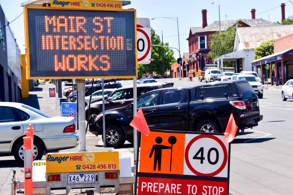 Mair Street intersection works start as part of major $7 million upgrade