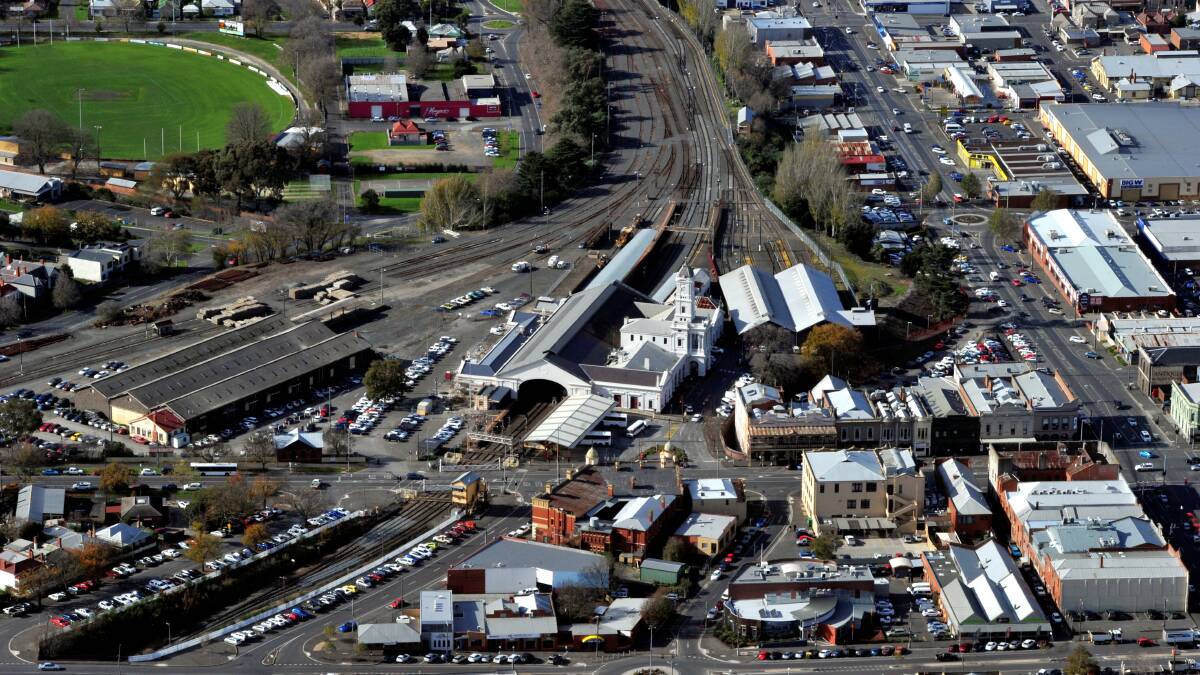 NO BENEFIT: A Ballarat MP believes the Ballarat Railway Station precinct redevelopment will not benefit all in the community.